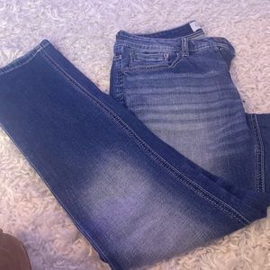 Men straight jeans 30 x 32 from buckle dark denim